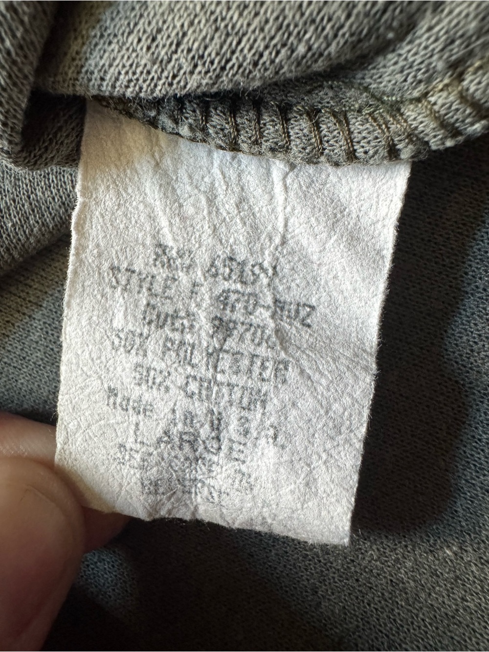Vintage Hipwear Olive Green Striped V-Neck Sweater Y2K Skater Grunge |Size L - Picture 4 of 8